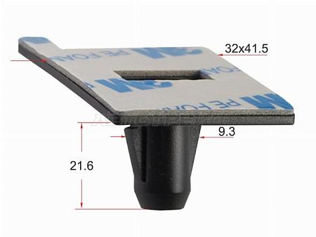 Клипса крепления стекла TOYOTA/LEXUS (1 шт.)