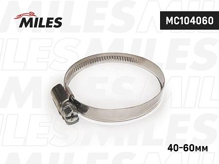 MC104060 Хомут червячный 9мм 40-60мм нерж.