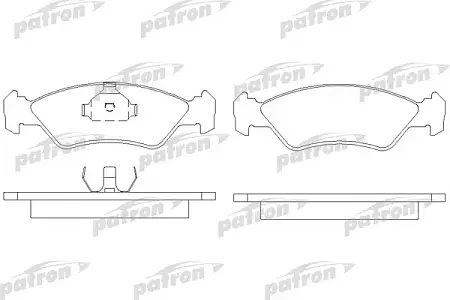 PBP589 Колодки тормозные дисковые
