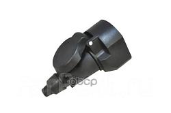 Разъем соединительный КАМАЗ, МАЗ 7-и контактный, вилка+розетка, пластик ПС300-01ПЛАСТИК