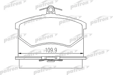 PBP775 Колодки тормозные дисковые