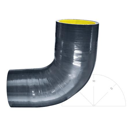 Силиконовый изгиб 70мм 90 градусов shb7090