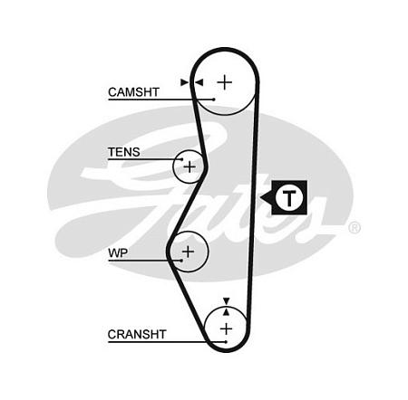 Ремень ГРМ 5521