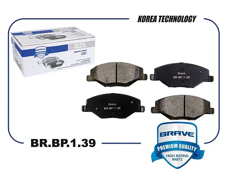 Колодки передние BR.BP.1.39