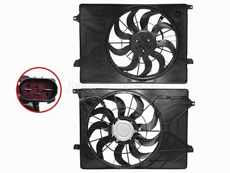 Диффузор радиатора HYUNDAI PALISADE 19-