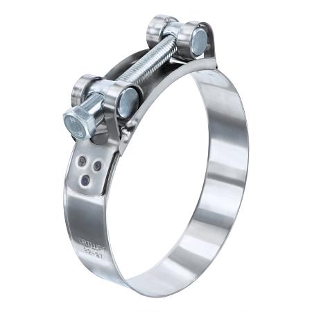 Хомут силовой универсальный 92-97 мм нержавеющая сталь 9297w2