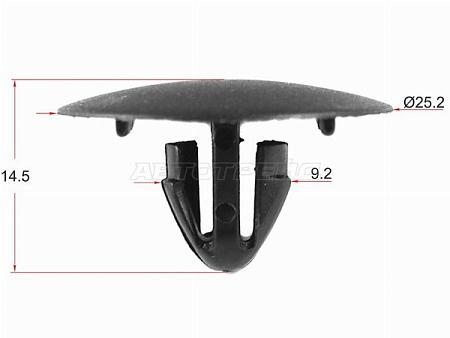 Клипса обшивки капота TOYOTA/LEXUS (1 шт.)