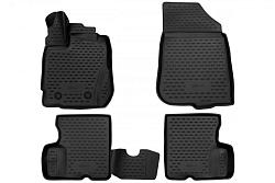 Коврики 3D в салон NISSAN Terrano, 2016->, 4 шт. (полиуретан) ELEMENT3D3659210K