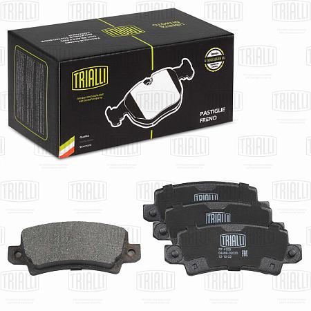 Колодки торм. для а/м Toyota Corolla (01-) диск. зад. т/с TRW (PF 4108)