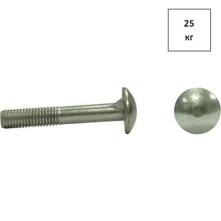 Болт мебельный 6х20 ГОСТ 7801 оц. (РМЗ) 25кг FORTLUFT sts025432