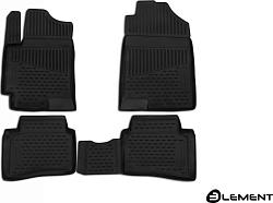 Коврики в салон HYUNDAI SOLARIS 2017- Comfort 4 шт. (полиуретан) ELEMENT2065210