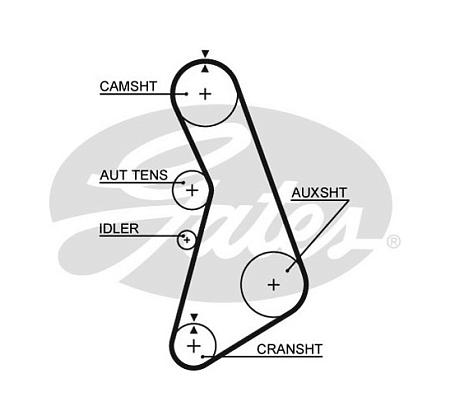 Ремень ГРМ 5492xs