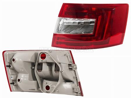 Фонарь задний Skoda Octavia 12-17 (Справа/ 4D SED)