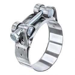 Хомут силовой универсальный 52-55 мм нержавеющая сталь 5255w2