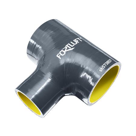 Силиконовый Т-патрубок 57-38-57мм sh573857