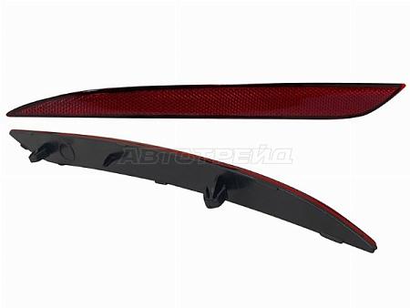 Отражатель Tesla Model S 16-21 (Сзади/ Слева)