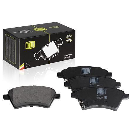 TRIALLI PF 2402 Колодки тормозные дисковые для автомобилей Suzuki SX4 (06-) / Fiat Sedici (06-) с тормозной системой TRW передние