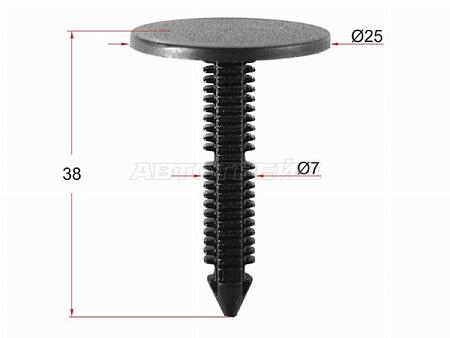 Клипса обшивки GM (1 шт.)
