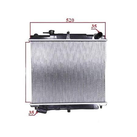 Радиатор охлаждения Nissan Atlas DT25/DT27 92-97