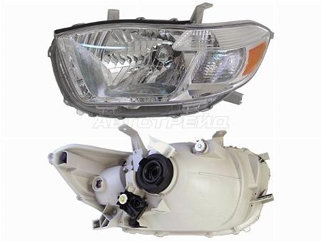 Фара Toyota Highlander 07-10 (Спереди/ Слева)
