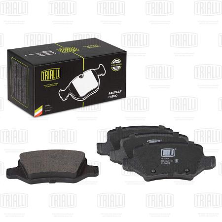 Колодки торм. для а/м Mercedes A (W168/169) (97-)/(04-)/B (W245) (05-) диск. зад. (PF 4054)