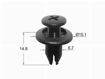 Клипса крепежная SAT ST-KJ-525 (1 шт.)