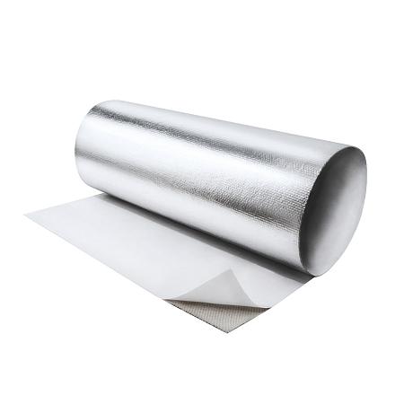 Термоизоляция алюминевая самоклеящаяся 304x609мм SILVER серия HEAT SHIELD hpp006