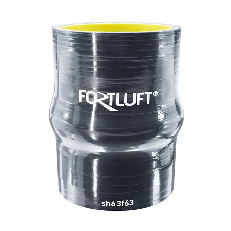 Силиконовый патрубок демпферный 63x100мм sh63f63