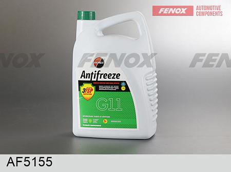 AF5155 Антифриз G11 FENOX готовый (зеленый) 5 л.