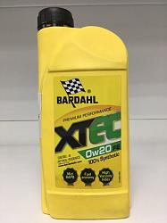 Масло моторное Bardahl XTEC 0W20 FE C5 VW синтетическое 1 л 36801 36801