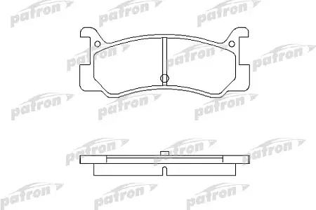PBP482 Колодки тормозные дисковые