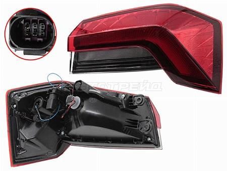 Фонарь задний Skoda Rapid 20- (Справа)
