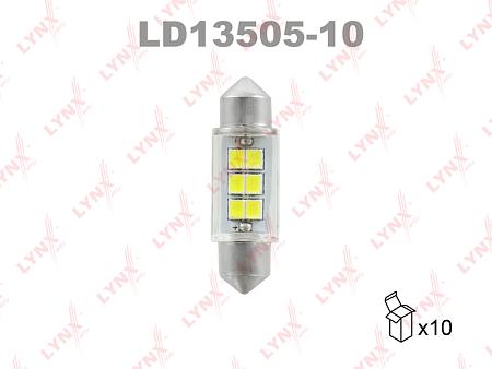 LED C5W T11X35mm 12V SV8,5 6900K Лампа LD13505-10