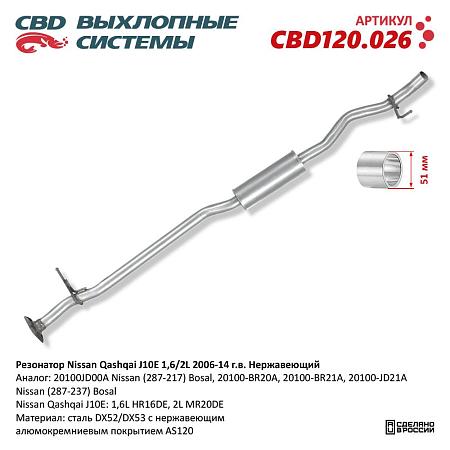 Резонатор CBD120.026