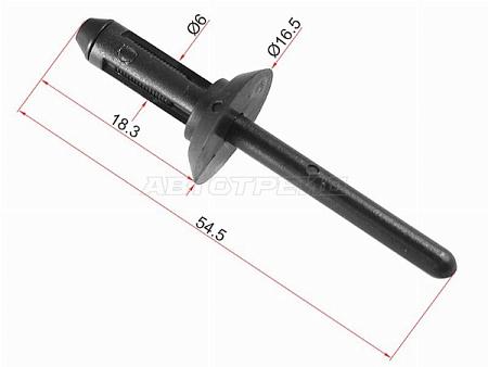 Клипса обшивки CHRYSLER (1 шт.)