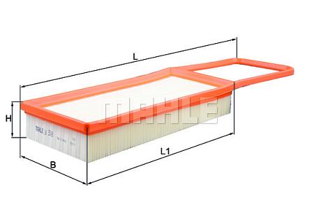 Фильтр воздушный BMW X5 2.0 15- LX3249