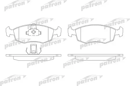 PBP1376 Колодки тормозные дисковые