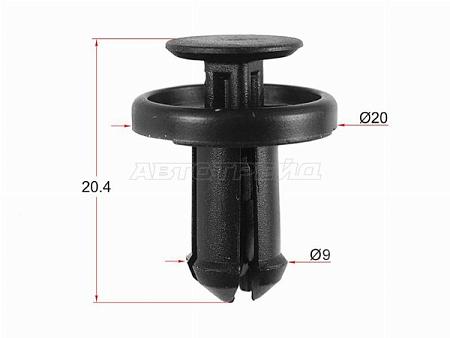 Клипса универсальная (1 шт.)