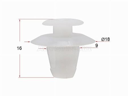 Клипса крепежная TOYOTA/LEXUS