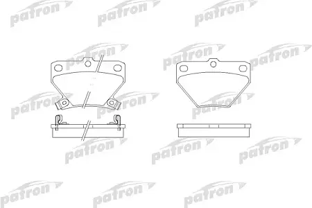 PBP1395 Колодки тормозные дисковые