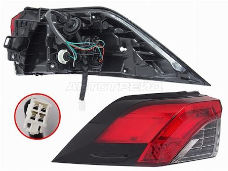 Фонарь задний Toyota RAV4 (XA50) 18- (Слева)