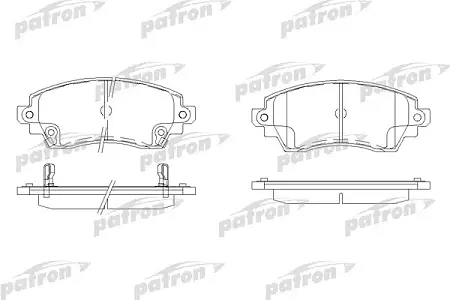 PBP1391 Колодки тормозные дисковые