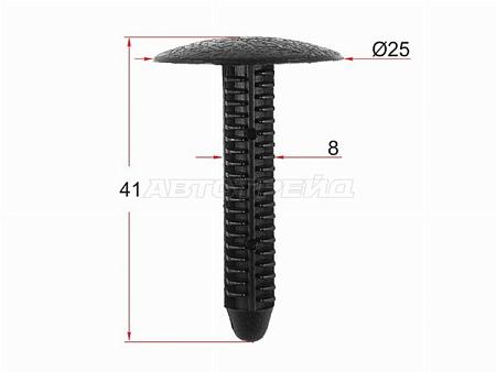 Клипса бампера FORD (1 шт.)