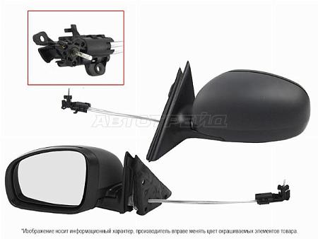 Зеркало Skoda Fabia 07-15 (Слева/ Механическое)