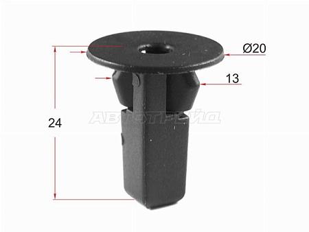 Клипса TOYOTA/LEXUS (1 шт.)