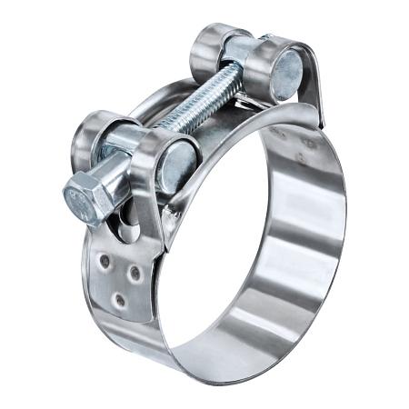 Хомут силовой универсальный 48-51 мм нержавеющая сталь 4851w2