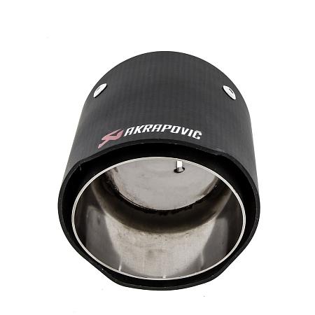 Карбоновая насадка Akrapovic Style 90мм MT133
