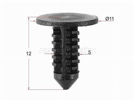 Клипса обшивки FORD (1 шт.)