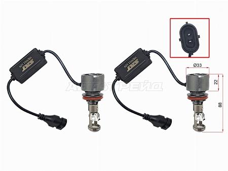 Лампа (H8/H11/ LED/ Комплект/ 27W 6500K линза)