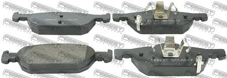 Колодки тормозные передние 0301-accf